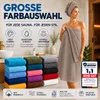 Komfortec Saunatuch 100x200 cm XXL, 100% Baumwolle, 500 Produktbild-Vorschau 7
