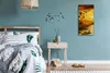 Wandbild Leinwand Bilder Wanduhr 30x60 Gemälde Landschaft Produktbild-Vorschau 4