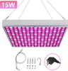 TolleTour Pflanzenlampe Vollspektrum 225 LEDs 15W Produktbild-Vorschau 1