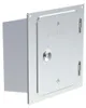 EW-FU Edelstahlkamintür 210 x 140 mm mit Schiebestutzen 150 Produktbild-Vorschau 1