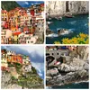 Gerahmtes Poster - Schwarzer Rahmen - Italien küste felsen Produktbild-Vorschau 9