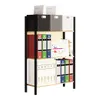 VCM Holzregal mit Metallrahmen stehend | platzsparendes Produktbild-Vorschau 2