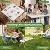Table pliante COSTWAY carrée 86 x 85,5 cm, table de camping Voir les images du produit 8