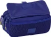 A blue toiletry bag with its flap open, revealing multiple compartments. Podgląd zdjęcia produktu