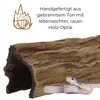 Aquariumdeko Baumrinde Baumstamm Halbbogen Aquarium Produktbild-Vorschau 3