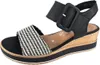 Remonte Damen Sandale Leder mit Keilabsatz Klettverschluss Produktbild-Vorschau 59