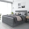 Bett, Boxspringbett ZENO PLUS mit 2-Matrazen und VISCO Produktbild-Vorschau 1
