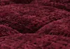 A close-up, textured view of a burgundy fabric, likely a bar stool seat. Podgląd zdjęcia produktu