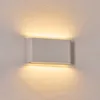 Bellano Außenwandlampe aus Metall/Kunststoff in Weiß Produktbild-Vorschau 9