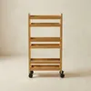 Carrello da bagno KLUK, 3 ripiani, 76 cm Anteprima dell’immagine prodotto 4