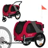 DOGGYHUT® Premium MEDIUM remorque à vélo 2en1 pour chien et Voir les images du produit 1