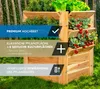 Westmann Premium L Lärchenholz Hochbeet und Kräuterbeet Produktbild-Vorschau 3