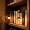 LED Buchstütze mit Vintage Laterne, dekorative Buchstützen Produktbild-Vorschau 5