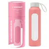 Bouteille en verre Wessper avec housse en silicone – 0,5 L Voir les images du produit 1