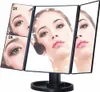 Kozmetické LED Zrkadlo s Osvetlením XA-40483 - Čierna pre Náhľad obrázku produktu 2