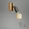 Wandspot Wandlampe retro dreh-& schwenkbar 1xE27 Produktbild-Vorschau 6