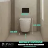 SHELVACI UNIQUE DESIGNS® - Premium Hänge-WC Toilette Produktbild-Vorschau 7