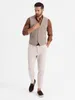 Ombre Clothing Formelle Herrenweste Keremondus beige XXL Produktbild-Vorschau 3