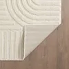 Art tappeto pelo lungo rotonda Ø 120cm crema Anteprima dell’immagine prodotto 5