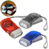 3 Stück Hand Kurbel LED Taschenlampe – Dynamo Taschenlampe, Produktbild-Vorschau 1