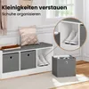 WOLTU Sitzbank mit Stauraum, 3 Stoffschubladen, Schuhbank Produktbild-Vorschau 8