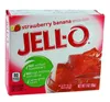 Jell-O Strawberry-Banana Gelatin Dessert Wackelpudding 85g Produktbild-Vorschau 2