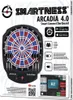 Smartness Elektronik Dartboard Arcadia 4.0  mit App 2-Loch Produktbild-Vorschau 10