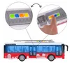 Grande autobus urbano rosso con porte apribili, suoni e Anteprima dell’immagine prodotto 8