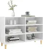 vidaXL Sideboard Weiß 103,5x35x70 cm Holzwerkstoff Produktbild-Vorschau 3