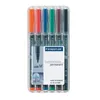 STAEDTLER Lumocolor Permanent Marker 317M 6er Etui Produktbild-Vorschau 7