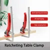 Tischklemmen 2er-Set - Ratschen F-Klemme - Schnellspanner - Produktbild-Vorschau 6