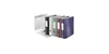 A row of binders on a white background. Voir les images du produit