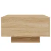 vidaXL Konferenčný stolík Sonoma dub 55x55x31 cm materiál Náhľad obrázku produktu 6