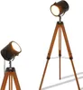 Two cinema tripod floor lamps are shown against a white background. One lamp is in the foreground on the left, and the other is larger and in the midground on the right. Anteprima dell’immagine prodotto