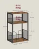 A diagram showing the dimensions and weight capacity of a shelving unit. Náhled obrázku produktu