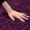 Teppich Wohnzimmer Hochflor Einfarbiges Design Langflor Produktbild-Vorschau 6