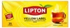 Lipton Yellow Label Schwarzer Tee 6x 25 Teebeutel - Produktbild-Vorschau 2