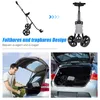 Costway Costway 2 roues chariot de golf pliable avec Voir les images du produit 5