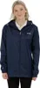 A woman wearing a navy blue Regatta jacket. Produktbild-Vorschau