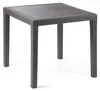 Gartentisch King Eckig Anthrazit 79x79x72cm Rattan-Optik Wetterfest Produktbild-Vorschau