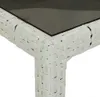 vidaXL Gartentisch 150x90x75 cm Gehärtetes Glas Poly Rattan Produktbild-Vorschau 15
