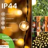 LUMILED Solar Lichterkette Außen 16,8m 100x LED Kristall Produktbild-Vorschau 15
