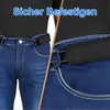 Zweiteiliges elastisches Schnallenlos-Gürtel-Set mit Produktbild-Vorschau 3