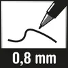 PILOT Twin-Marker BEGREEN, double pointe, largeur de trait Voir les images du produit 1