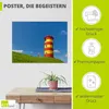 ARTland Poster Pilsumer Leuchtturm Größe: 80x60 cm Produktbild-Vorschau 2
