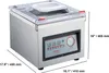 VEVOR Kammer-Vakuumierer 320 W Vakuumiergerät für feuchte Produktbild-Vorschau 8