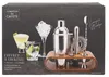 COOK CONCEPT Komplettes Cocktail-Set mit Bambushalter Produktbild-Vorschau 4