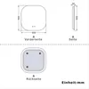 LED Badspiegel Quadrat 50 cm Kalt/Neutral/Warmweiß, Produktbild-Vorschau 8