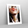 Poster - Poster ohne Rahmen - Öl Mund Frau - 30x40 cm - Produktbild-Vorschau 7