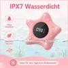 Baby Badethermometer elektronisch, Seestern‑Form digitales Produktbild-Vorschau 4
